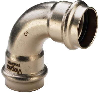 Viega CuNiFe Seapress Bend - 15mm, 15mm, 90°
