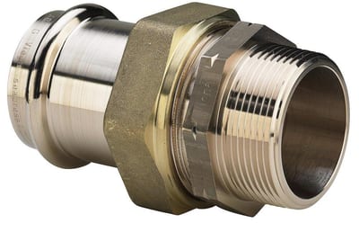Viega CuNiFe Seapress Transition fitting - 15mm, 1/2"