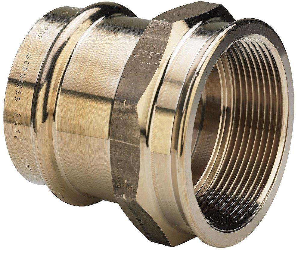 Viega CuNiFe Seapress Transition Socket - 28mm, 1"