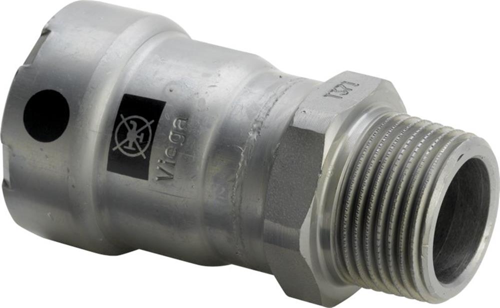 Viega Megapress Transition Nipple - 3/8"", 1/2""