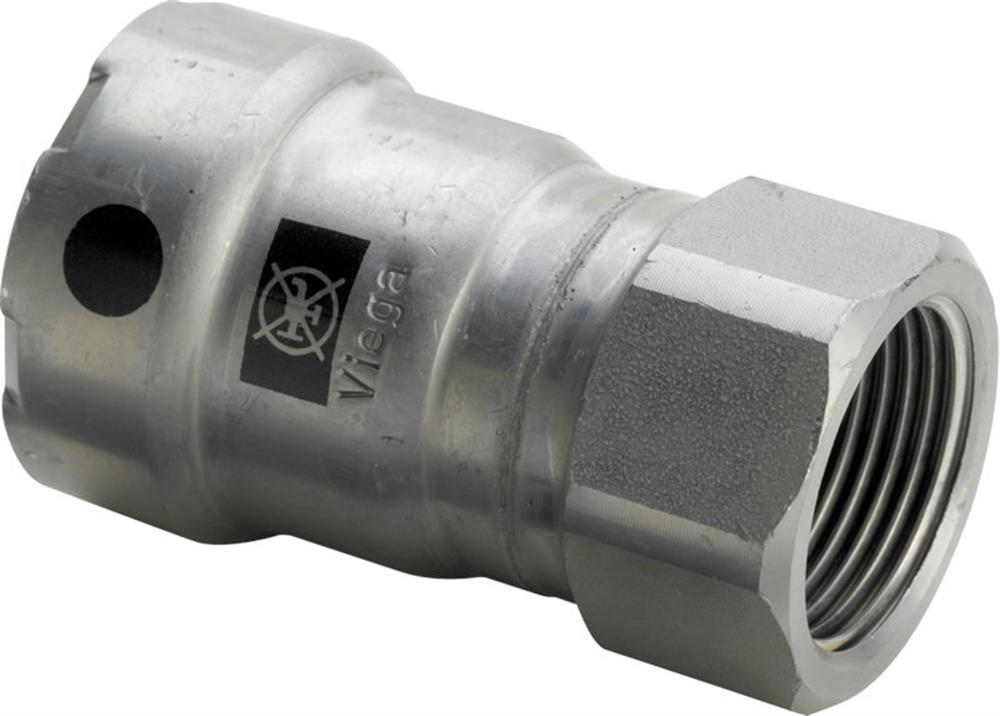 Viega Megapress Transition Socket - 3/8"", 1/2""