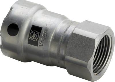 Viega Megapress Transition Socket - 3/8"", 1/2""