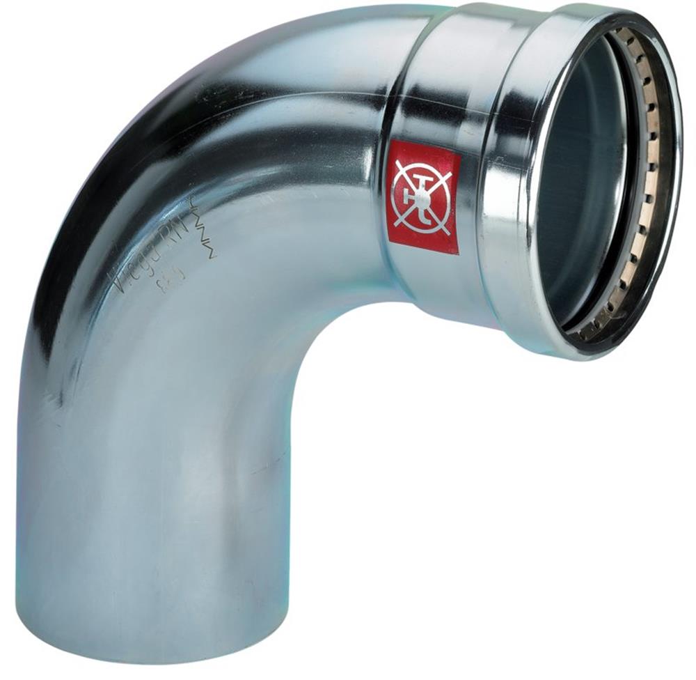 Viega Prestabo Bend - 88.9mm, 88.9mm, 90°, FZ 2671584