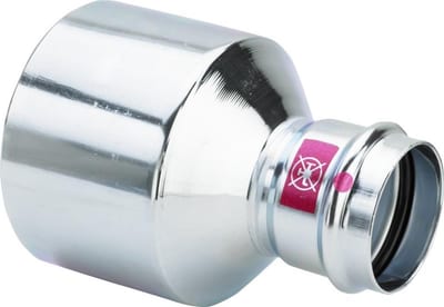 Viega Prestabo Reduction socket/nipple - 76.1mm, 54mm