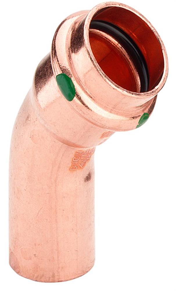 Viega Profipress Bend - 54mm, 54mm, 45°, coupling/nipple