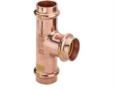 Viega Profipress Gas T-Piece - 22mm, 22mm