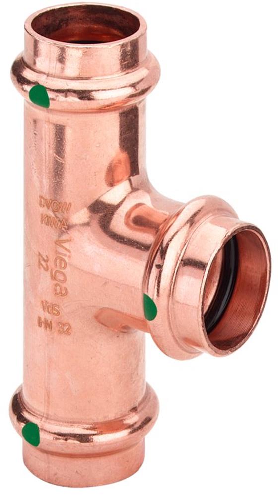 Viega Profipress Tee - 42mm, 42mm, 28mm