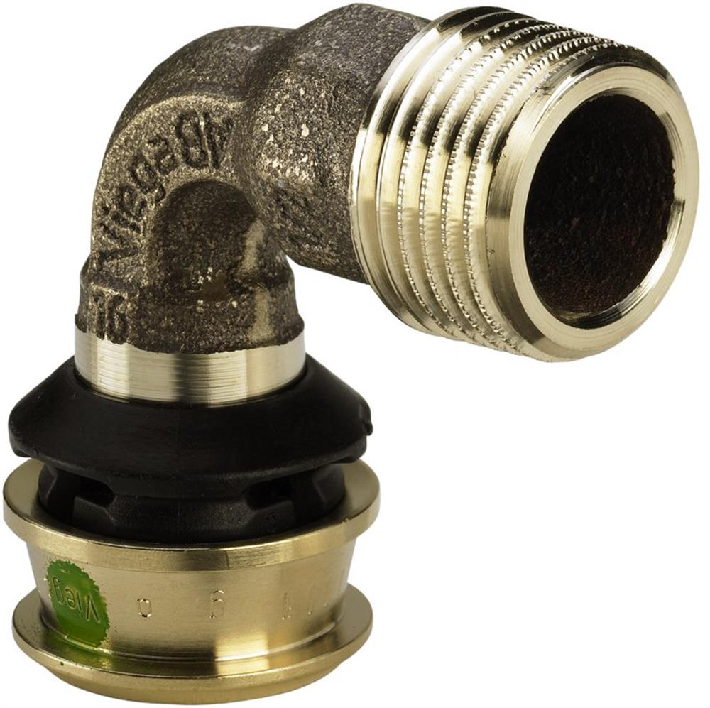 Viega Raxofix Press Bend - 16mm, 3/4", Nipple, 90°, coupling