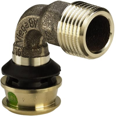 Viega Raxofix Press Bend - 25mm, 3/4", Nipple, 90°, coupling