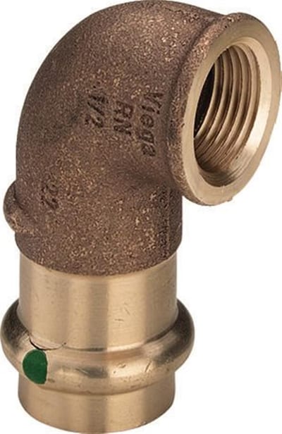 Viega Sanpress Angle coupling/coupling - 18mm, 3/4", 90°