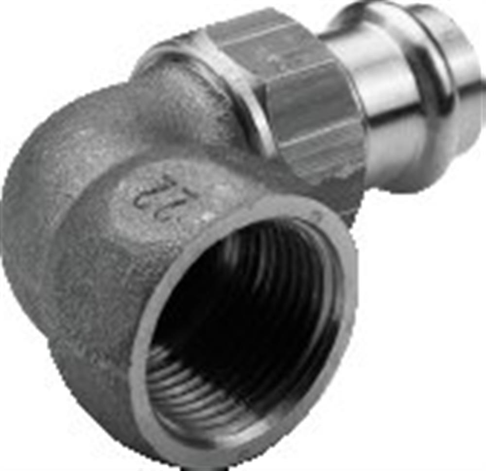 Viega Sanpress Inox Angle Screw Connection coupling/coupling - 28mm, 1", 90°