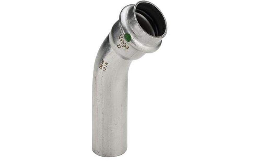 Viega Sanpress Inox Bend - 35mm, 45°