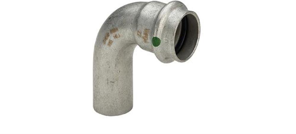 Viega Sanpress Inox Bend - 54mm, 90° 1470251