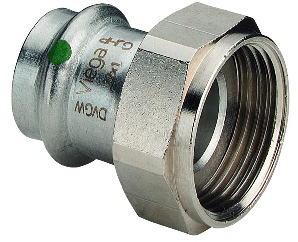 Viega Sanpress Inox Connection Union - 22mm, 3/4"