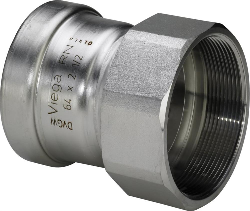 Viega Sanpress Inox Transition Socket - 88.9mm, 3"