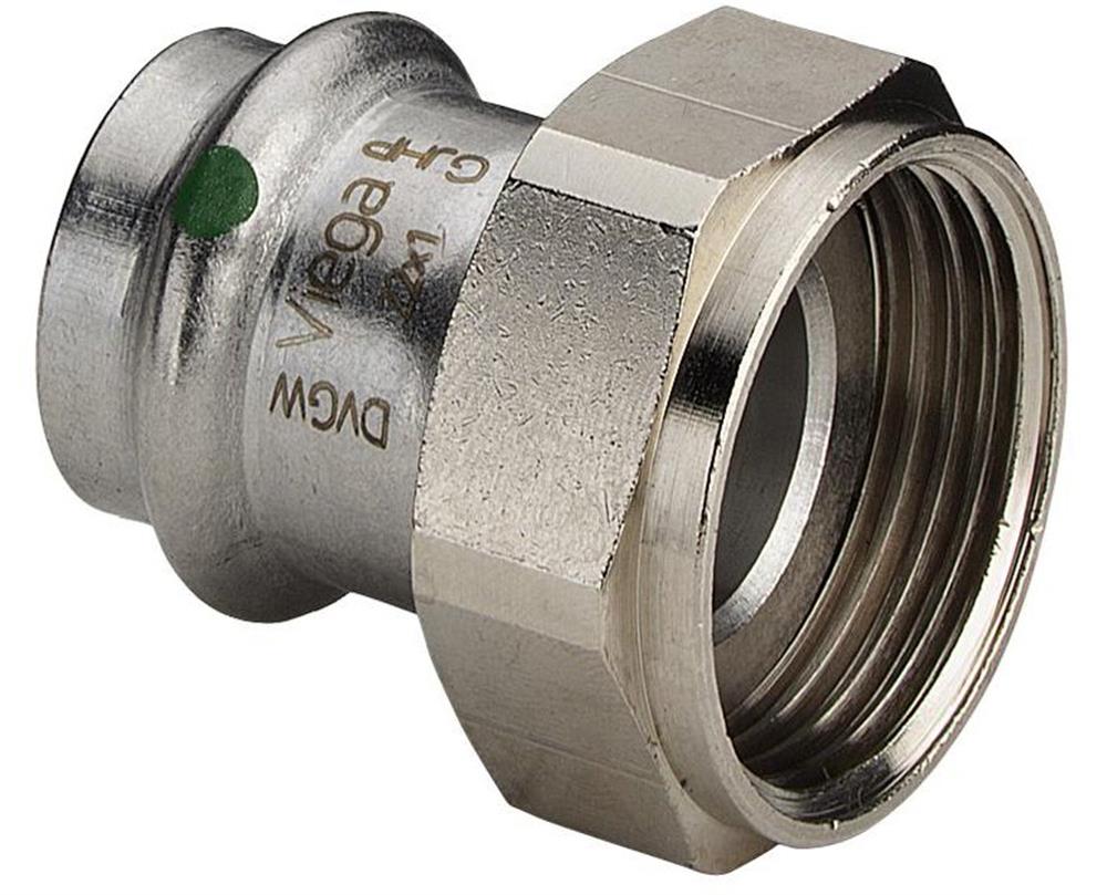 Viega Sanpress Inox Union - 18mm, 1/2" 1471911