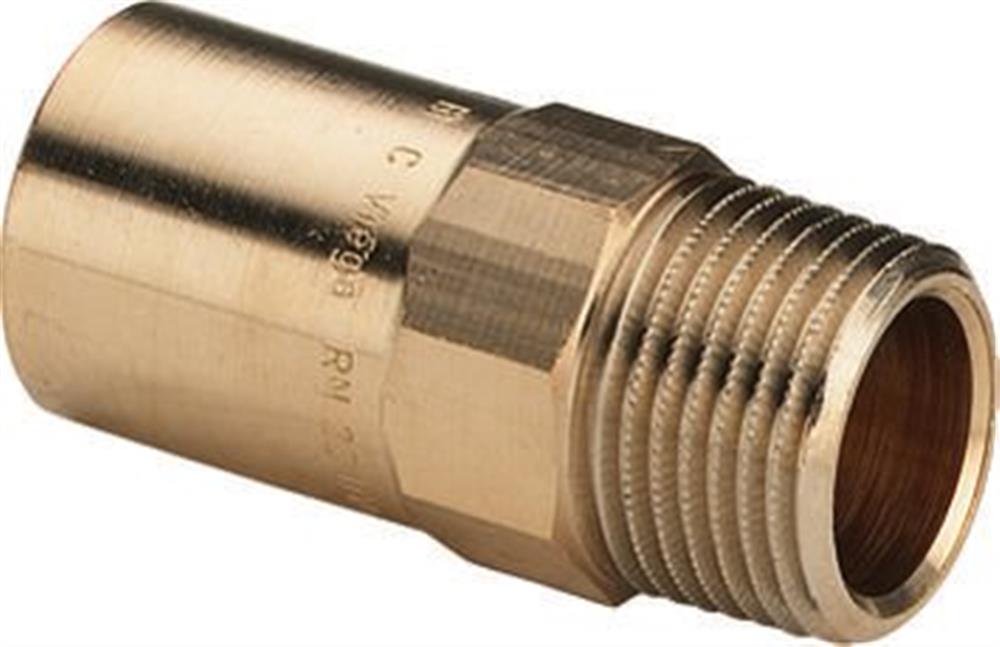 Viega Sanpress Nipple - 15mm, 1/2", Nipple/nipple