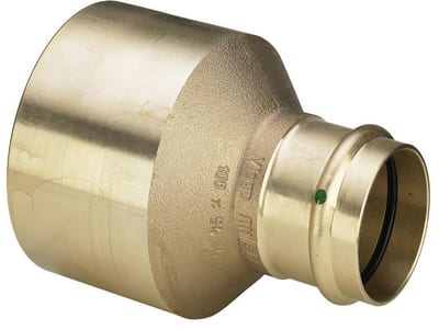 Viega Sanpress Reduction Piece - 108mm, 76.1mm, coupling/nipple