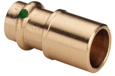Viega Sanpress Reduction Piece - 54mm, 35mm, coupling/nipple