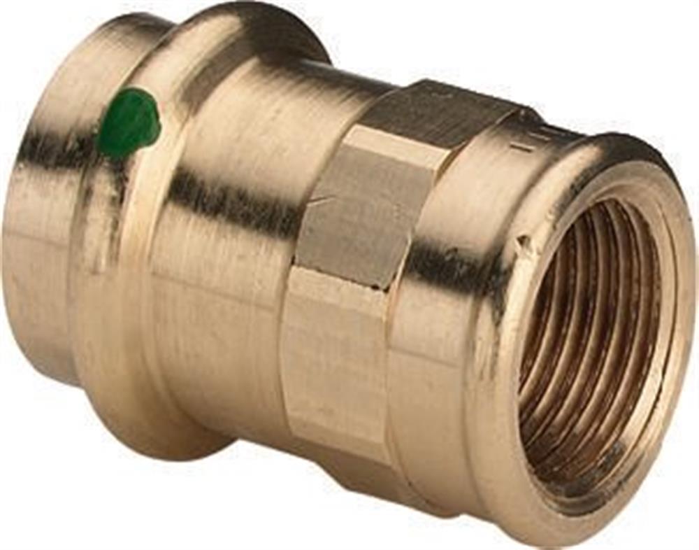 Viega Sanpress Transition Socket - 35mm, coupling/coupling, 1"