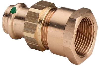 Viega Sanpress Union - 35mm, coupling/coupling, 1 1/4"