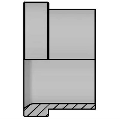 Vitillo AB Flared Support Ring steel zinc/nickel - 16mm, 240bar