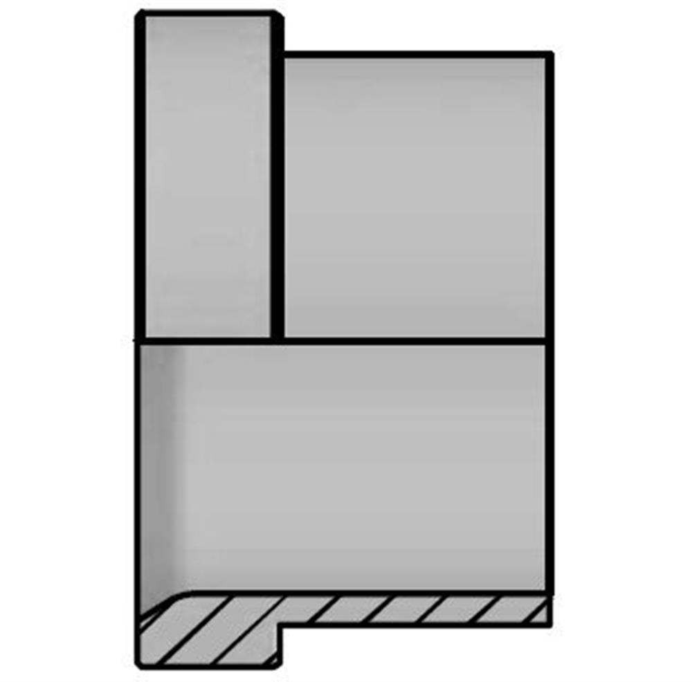 Vitillo AB Flared Support Ring steel zinc/nickel - 25mm, 210bar