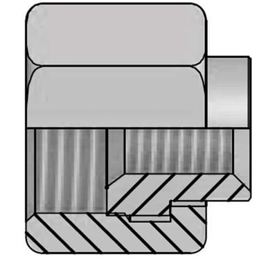 Vitillo AFFG Test Adapter steel zinc/nickel JIC/BSP - 1/4", 16mm, 210bar