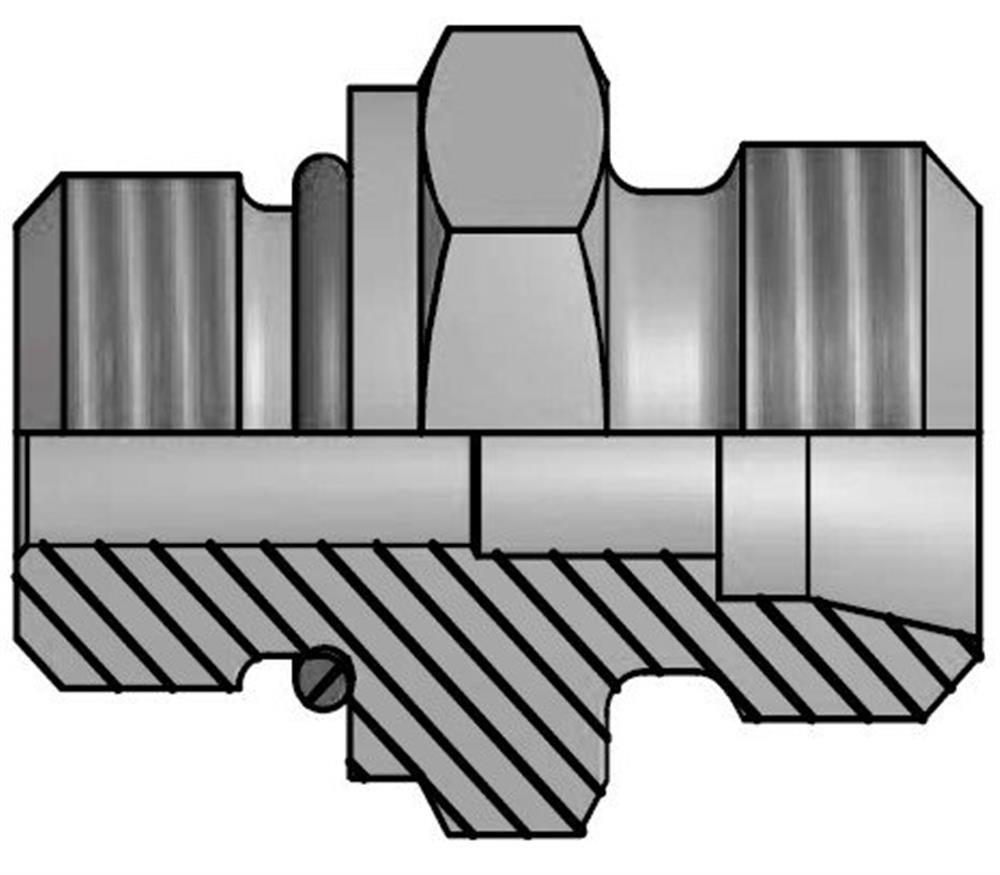 Vitillo AME Straight Insertion steel zinc/nickel UNF light - 18mm, 7/8", 315bar