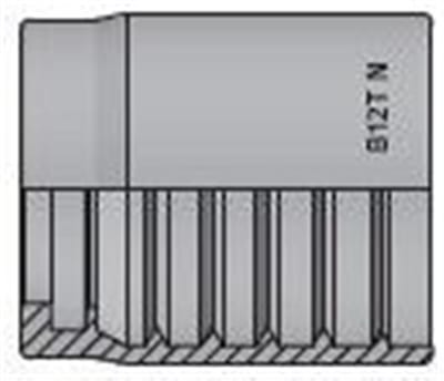 Vitillo B12T Cap steel zinc/nickel - 5/8", 1SN, 2SN, 2SC, Tekno 2SC, Premier 2SC