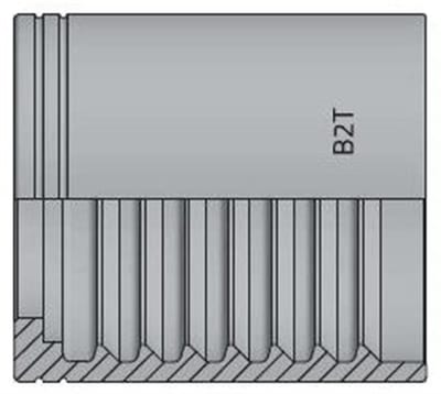 Vitillo B1T Cap steel zinc/nickel - 1/4", 1SN, R1AT