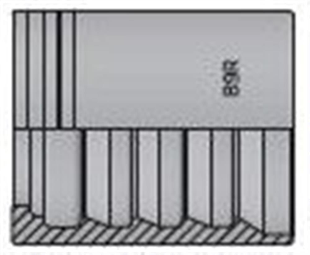 Vitillo B9R Cap steel zinc/nickel - 1 1/2", R9R, 4SP