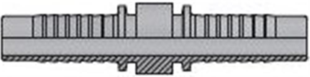 Vitillo Collects Crimp Fitting studs steel zinc/nickel - 1/2"
