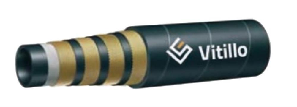 Vitillo Teknospir 4SH Hydraulic hose 4-layer synthetic rubber/steel - 25.4mm, 1", 16, 385bar