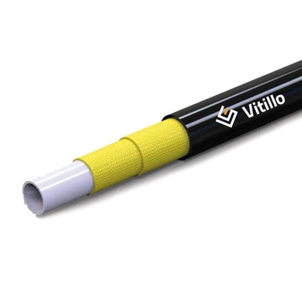 Vitillo Twin OL8 Thermoplastic Hose - 9.7mm, 3/8", 280bar, 56, 6