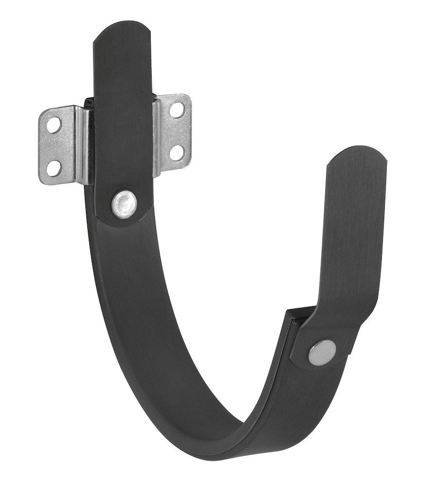 VMZINC Console Gutter Bracket 1/2 round anthra - 280mm, 11", Konsol with cover, Zinc, 5mm, 25mm
