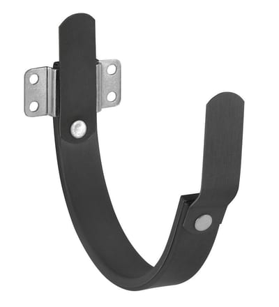 VMZINC Console Gutter Bracket 1/2 round anthra - 280mm, 11", Konsol with cover, Zinc, 5mm, 25mm