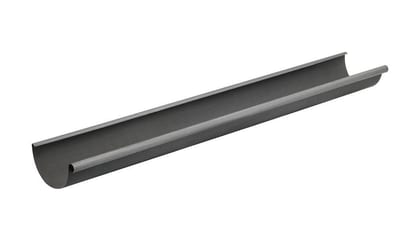 VMZINC Gutter 1/2 round quartz - 333mm, 12", 3000mm, Zinc, 0,7mm