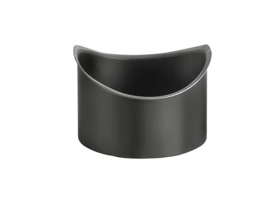 VMZINC Spout Piece 1/2 round anthra - 280mm, 11", Zinc, 80mm