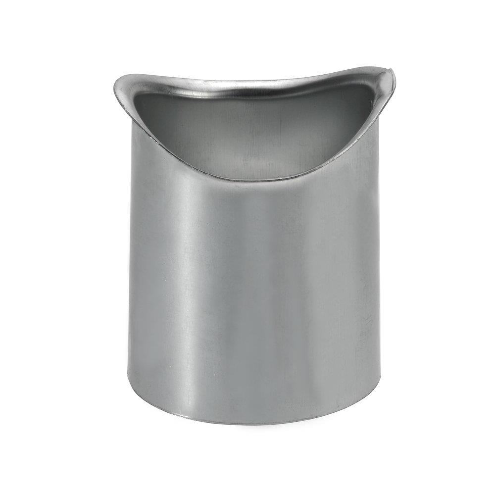 VMZINC Spout Piece 1/2 round bright - 280mm, 11", Zinc, 87mm