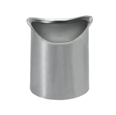 VMZINC Spout Piece 1/2 round bright - 280mm, 11", Zinc, 87mm