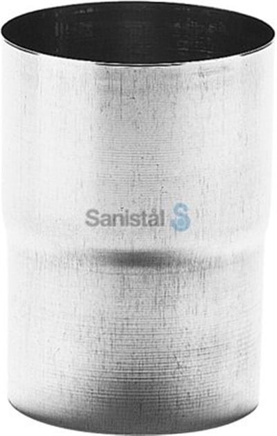 VMZINC Transition Socket bright - 76mm, Zinc