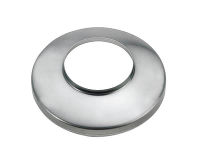 VMZINC Well Collar with hole bright - 150mm, 100mm, Zinc