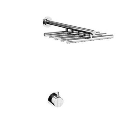Vola 2251 Shower faucet - 1 handles, 540mm, Chrome-plated, No