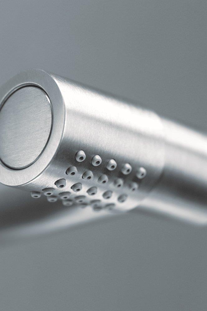 Vola Overhead shower - steel 889428