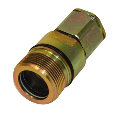 Voswinkel HS25 Quick Coupling screw steel chromated BSPP socket - 1 1/4", 38, 300bar