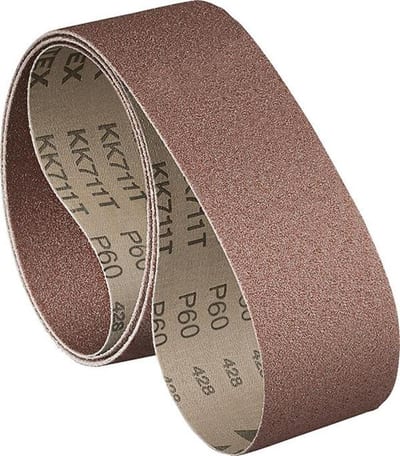 VSM KK711T Sanding Belt - 10mm, 330mm, 60, steel, stainless steel, non-ferrous metal, aluminium oxide