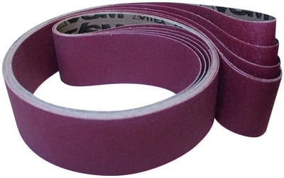 VSM KK711X Sanding Belt - 75mm, 2000mm, 40, steel, stainless steel, non-ferrous metal, aluminium oxide