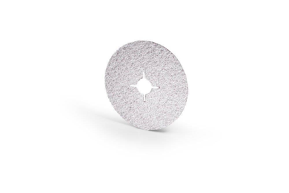 VSM XF733 STEARATE Fibre Disc - 125mm, 80, aluminium, non-ferrous metal, 22mm, centre hole, angle grinder, ceramic