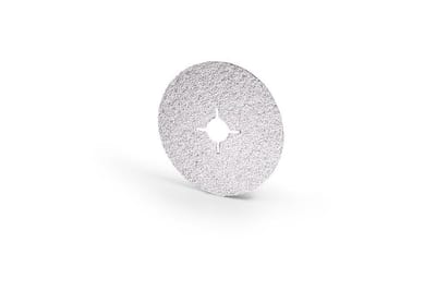 VSM XF733 STEARATE Fibre Disc - 125mm, 80, aluminium, non-ferrous metal, 22mm, centre hole, angle grinder, ceramic